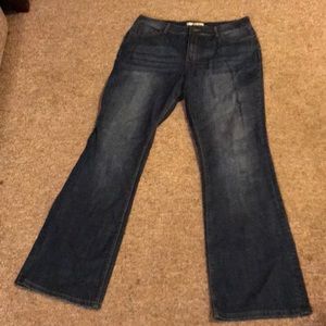 Dark wash jeans